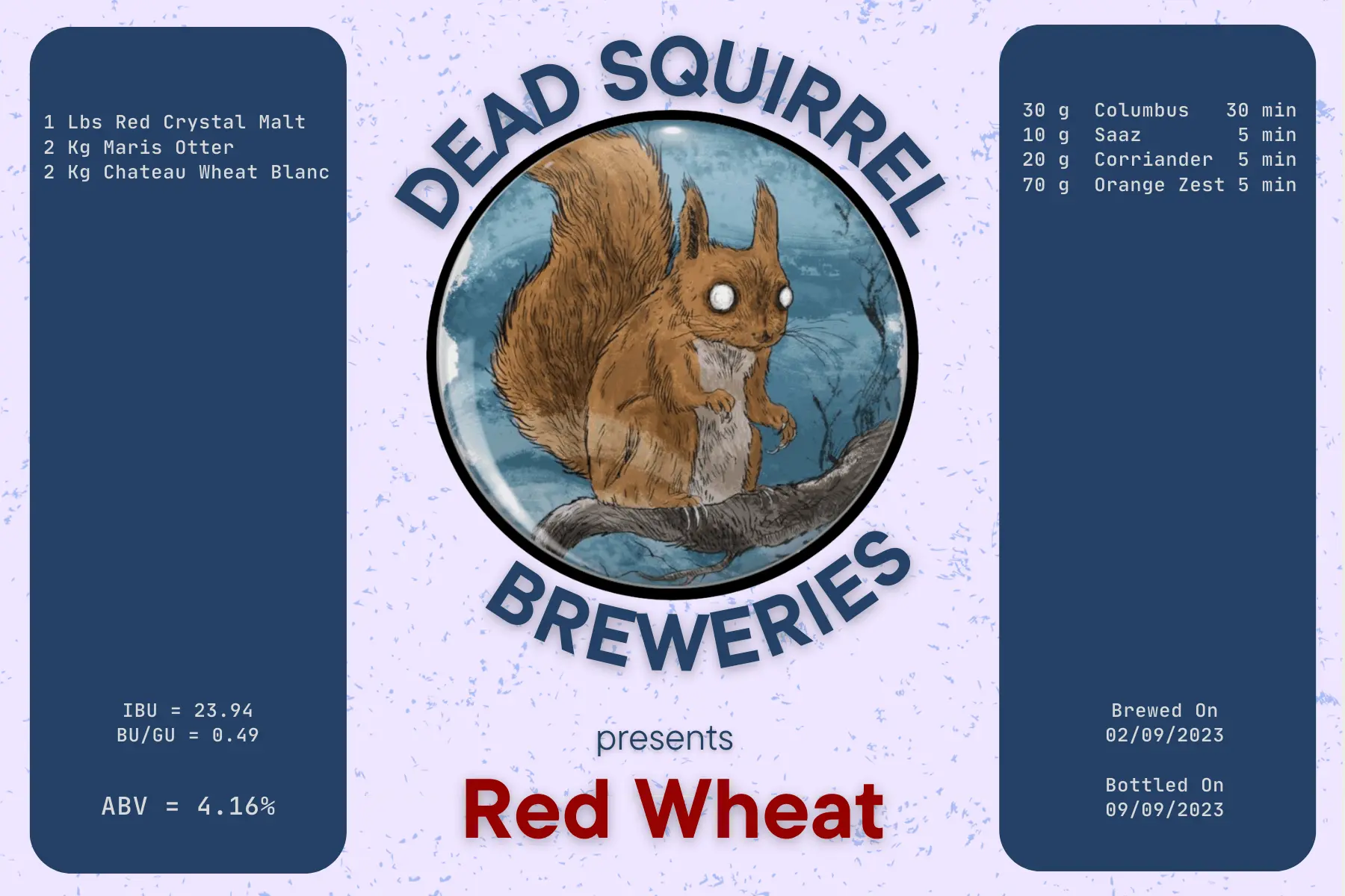 Red Wheat Beer